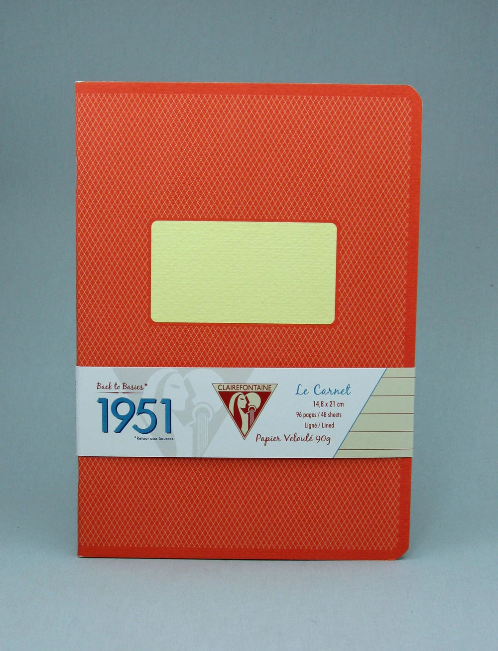 Clairefontaine 1951 Staplebound Notebook - Red Coral