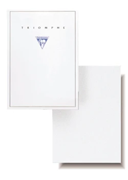 Clairefontaine Triomphe Stationery Pad - Blank